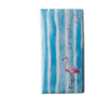 Serviette Bistro mit Spruch: Sommer und Flamingo