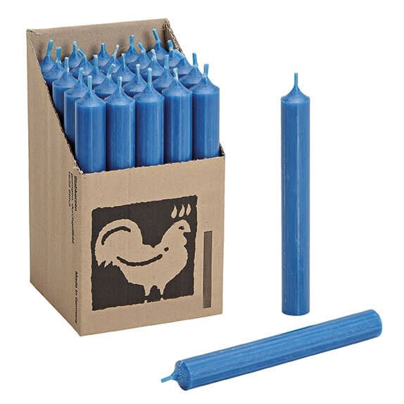 Stabkerze Kiefergrün 18 cm