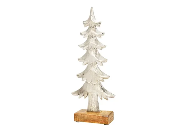 Tannenbaum schmal aus Metall 2 Grössen