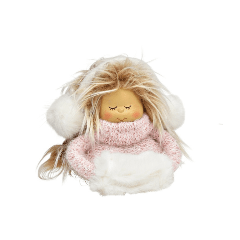 Winterkind mit Ohrwärmer 20 cm Winterkind mit Ohrwärmer 20 cm