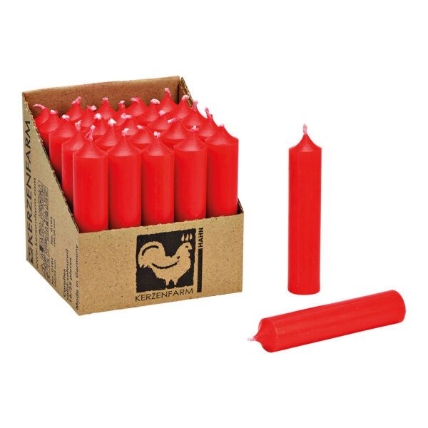 Stabkerzen in 11 schönen Farben 10 cm