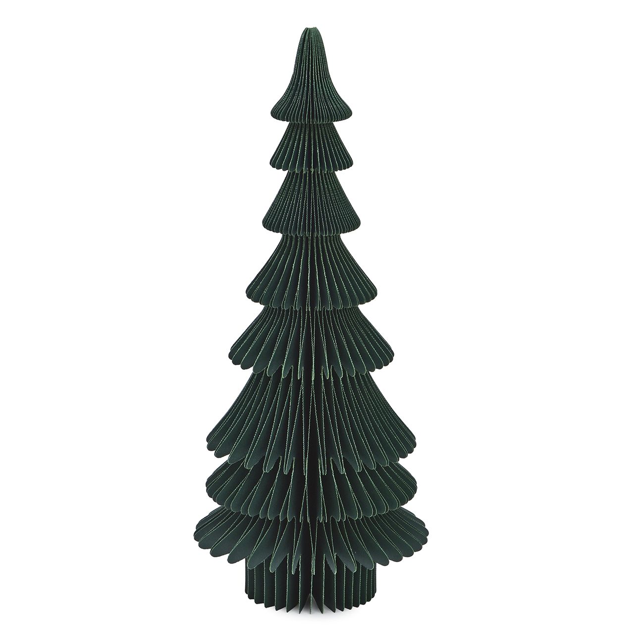 Tannenbaum aus Papier/Pappe in Dunkelgrün 45 cm Tannenbaum aus Papier/Pappe in Dunkelgrün 45 cm