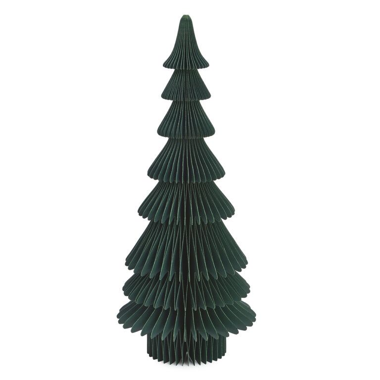 Tannenbaum aus Papier/Pappe in Dunkelgrün 45 cm Tannenbaum aus Papier/Pappe in Dunkelgrün 45 cm