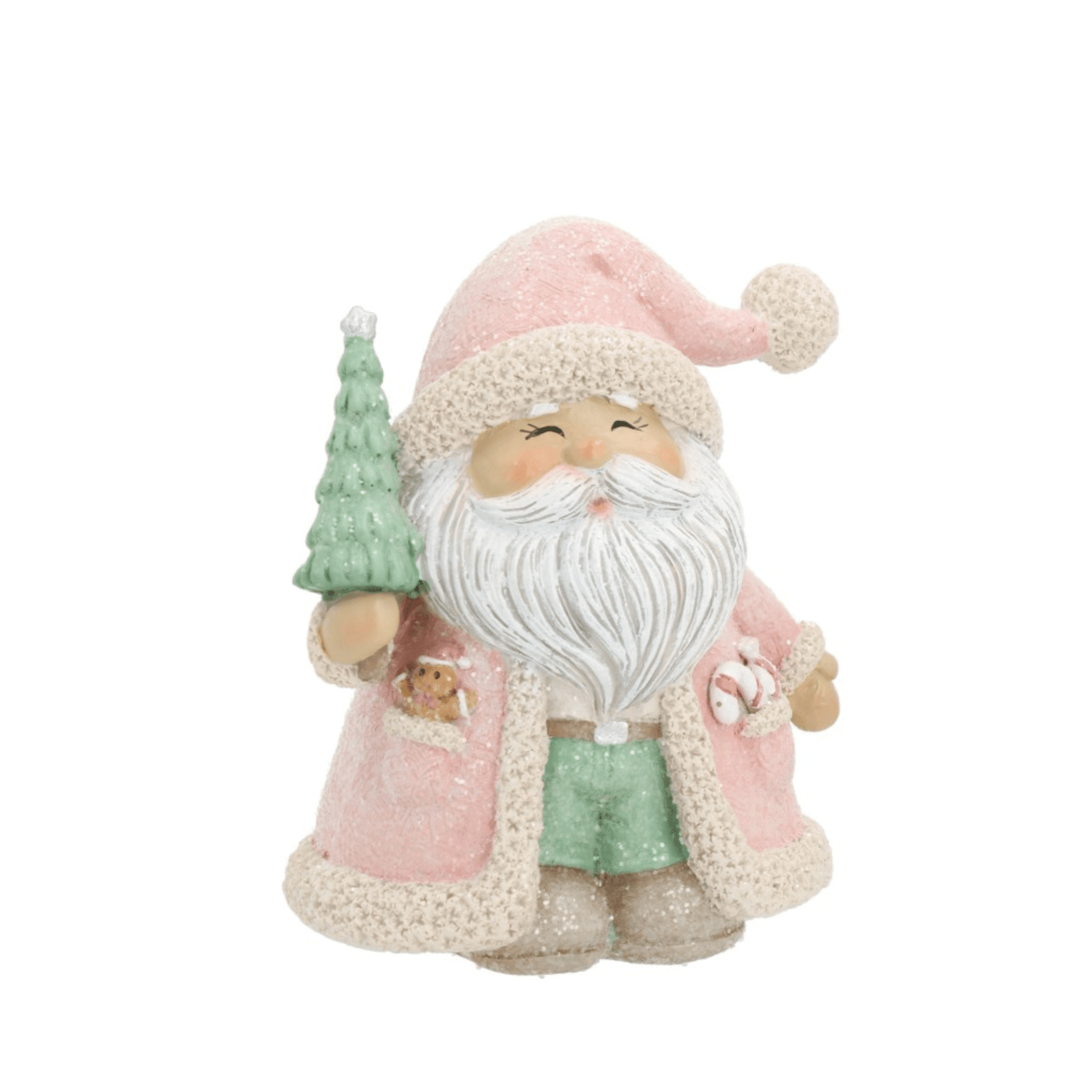 Weihnachtsmann Candy mit Tannenbaum im Arm 11 cm Weihnachtsmann Candy mit Tannenbaum im Arm 11 cm