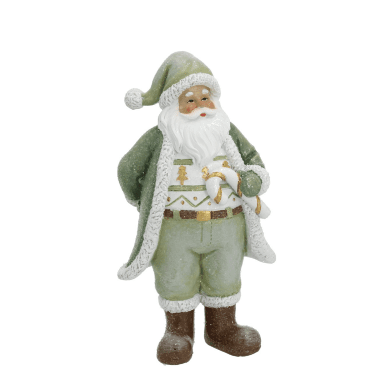 Weihnachtsmann mit Zuckerstange