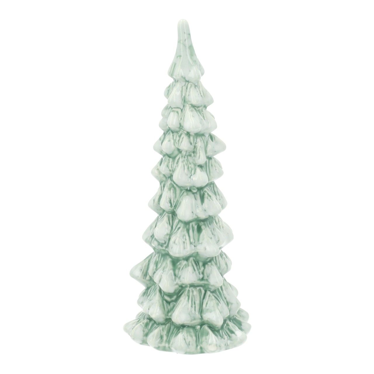 Tannenbaum aus Porzellan in zartem Grün 30 cm Tannenbaum aus Porzellan in zartem Grün 30 cm