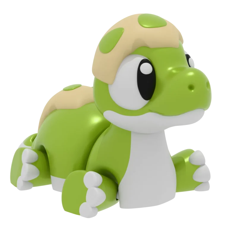 Woobly Branchiosaurus "Schnappi"