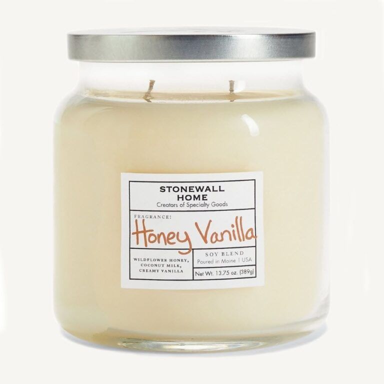 Duftkerze Village Candle Honey Vanilla Stonewall Home 389 g