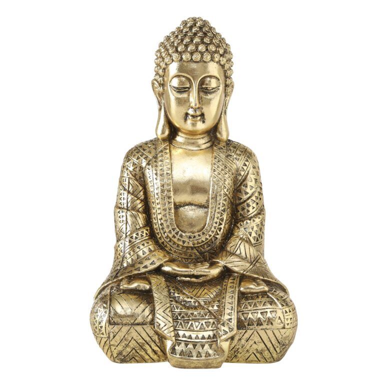 Buddha in gold 30 cm