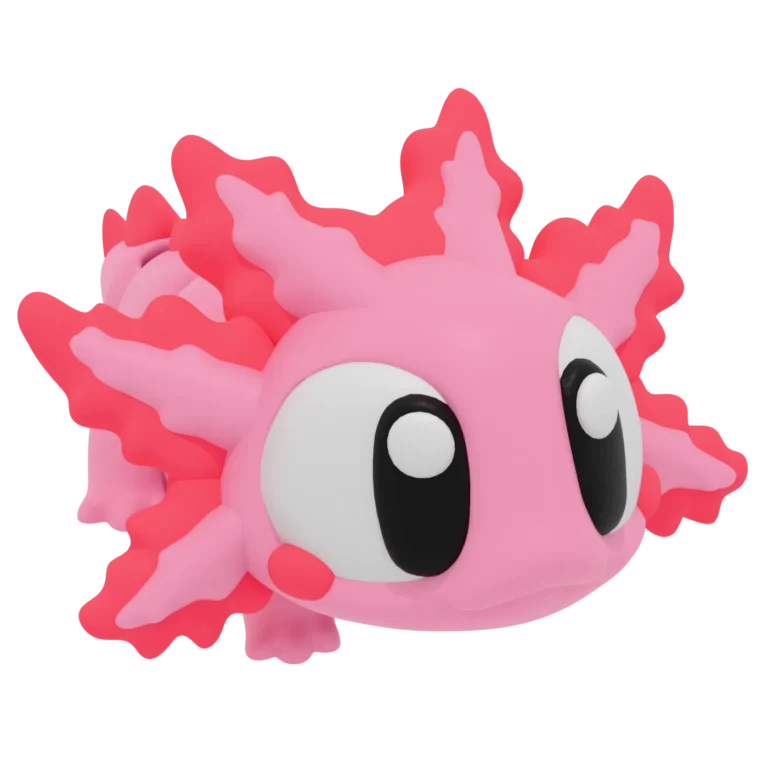 Woobly Axolotl "Lotty"