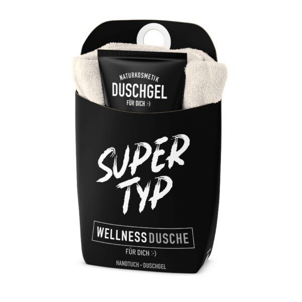 Geschenkset Wellnessdusche SUPER TYP Naturkosmetik