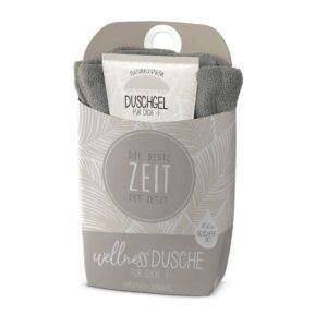 Geschenkset Wellnessdusche "Die beste Zeit ist jetzt" Naturkosmetik