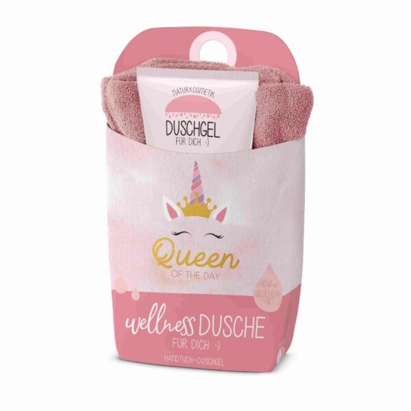 Geschenkset Wellnessdusche Queen of de day Naturkosmetik