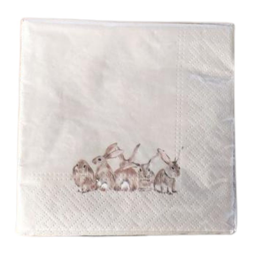 Serviette Cocktail Osterhasen Serviette Cocktail Osterhasen