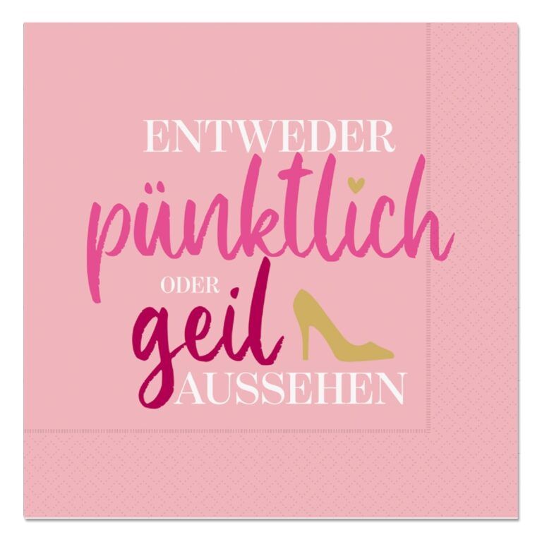 Handcreme 30 ml "Entweder pünktlich oder geil aussehen" Bio-Kosmetik
