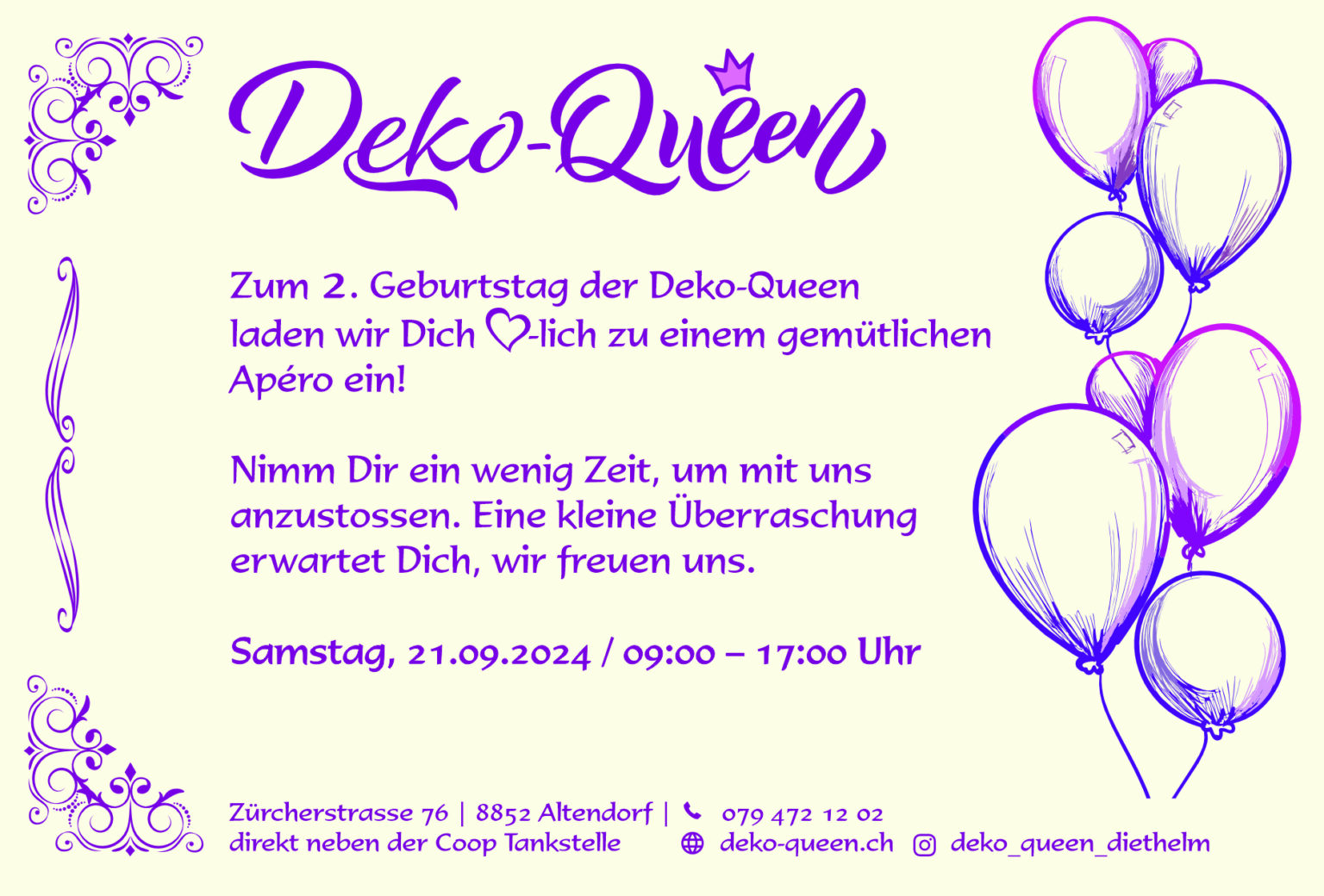 2. jahr jubiläum