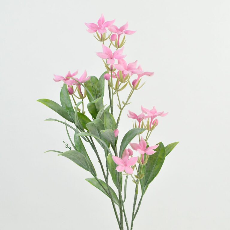 Blume Jasminzweig in rosa 60 cm