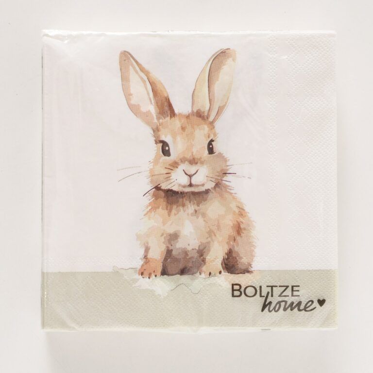 Serviette Ostern mit Hase