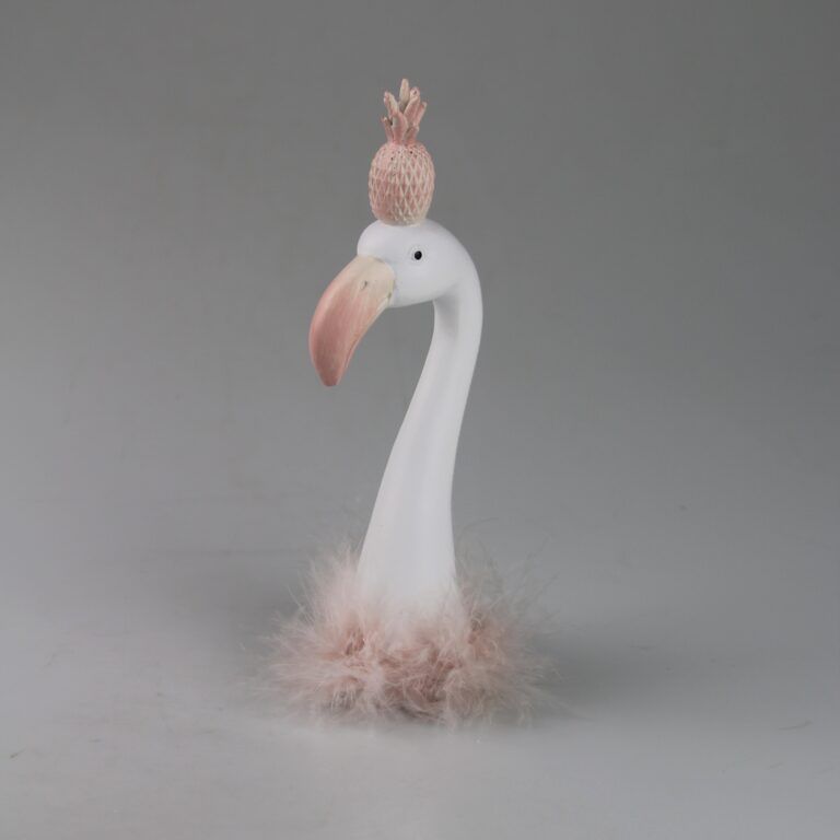 Flamingokopf mit Ananas auf dem Kopf in 2 Grössen Flamingokopf mit Ananas auf dem Kopf in 2 Grössen