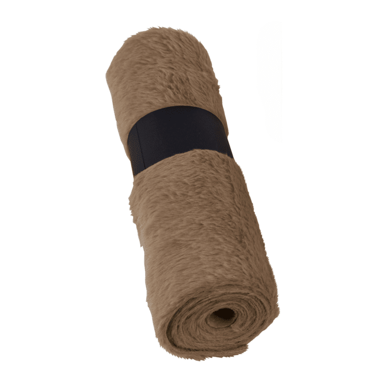 Tischläufer / Deko-Plüschrolle 250 cm in Beige