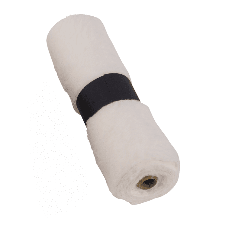 Tischläufer / Deko-Plüschrolle 250 cm in Beige