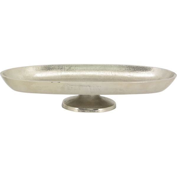 Etagere Aluminium oval 1 Etagen 38 cm