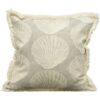 Kissen für den Sommer aus Baumwolle mit Muschelmotiv Kissen für den Sommer aus Baumwolle mit Muschelmotiv