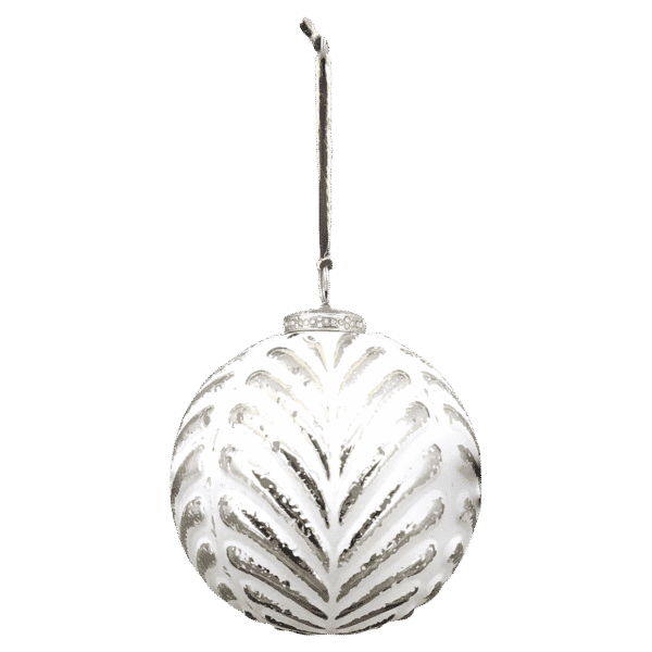 Aufhänger Kugel aus Glas 12 cm