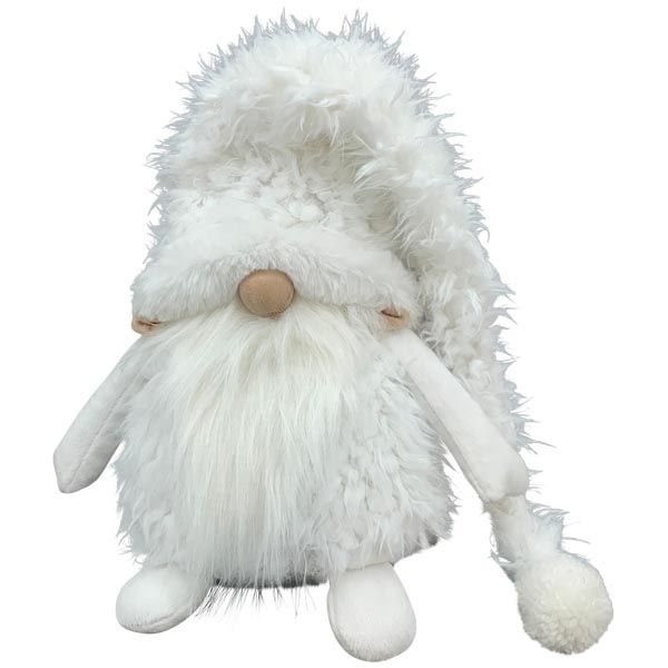 Wichtel "Runt" in weiss aus Textil