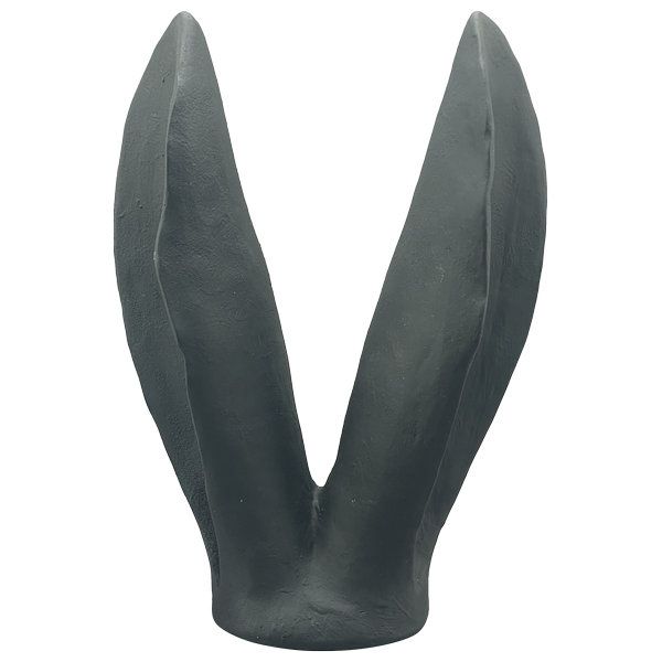 Hasenohren in Schwarz 13.2 cm