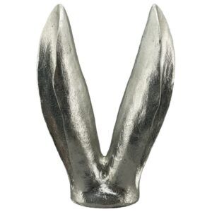 Hasenohren in Silber 13.2 cm
