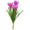 Krokus Kunstblume in Pink 31 cm