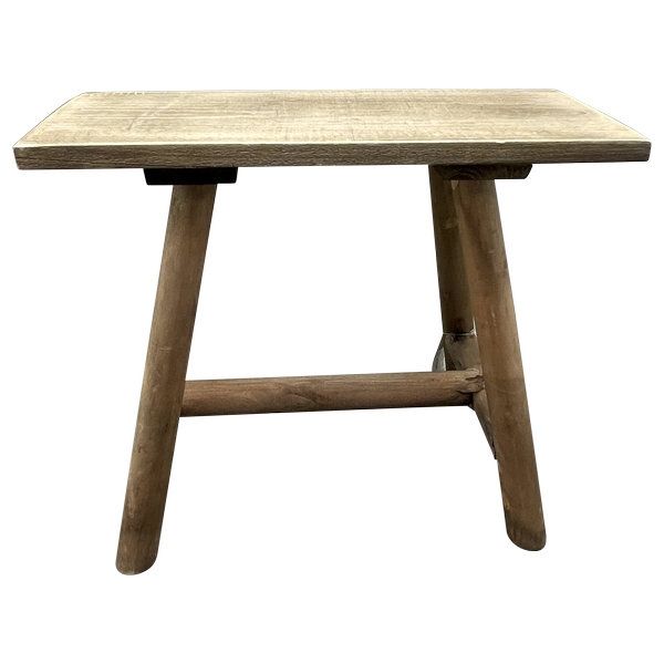 Hocker aus Holz 30 cm