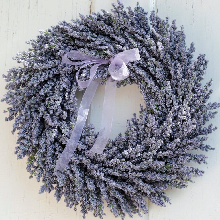 Kranz künstlich Lavendel 40 cm