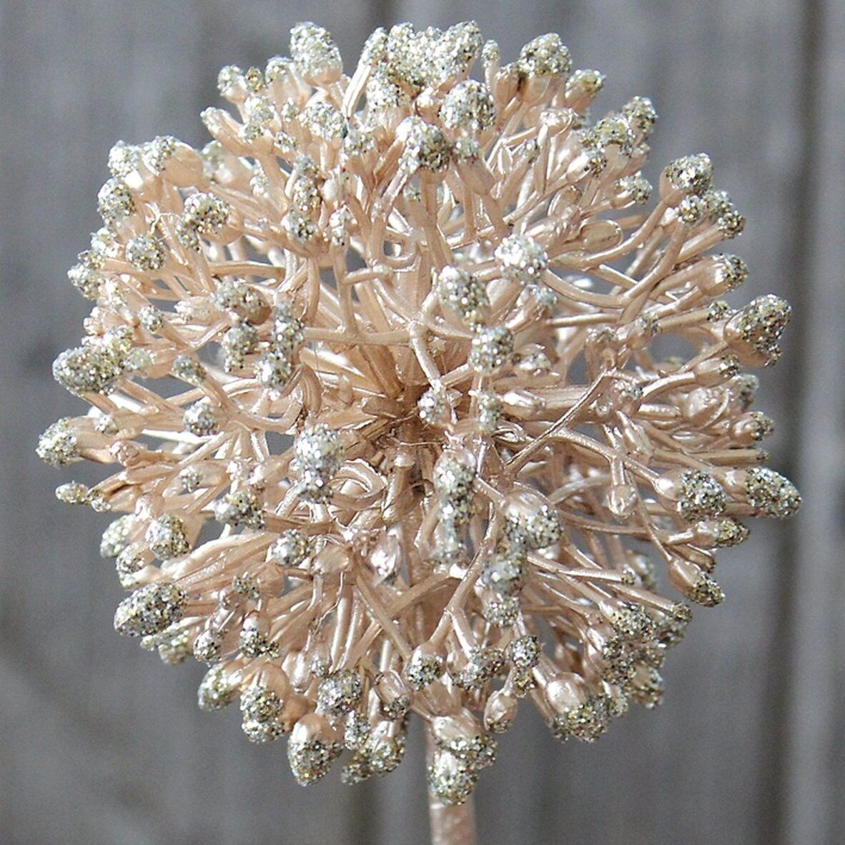 Kunstblume Allium in silber 45 cm Kunstblume Allium in silber 45 cm