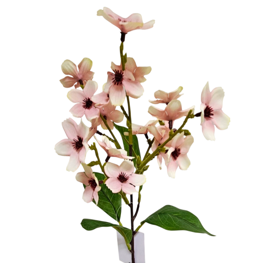 Bergenien Blütenzweig 46 cm Kunstblume hellrosa Bergenien Blütenzweig 46 cm Kunstblume hellrosa