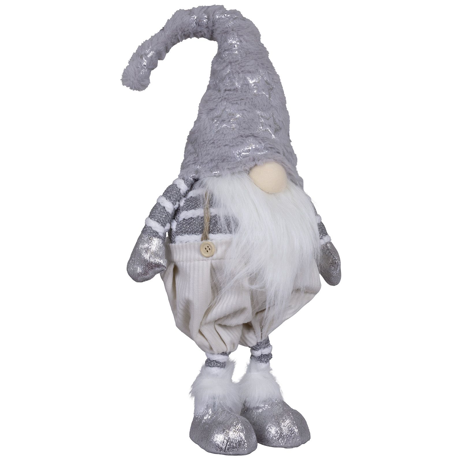 Wichtel mit Latzhose "Floh" stehend 56 cm Wichtel mit Latzhose "Floh" stehend 56 cm