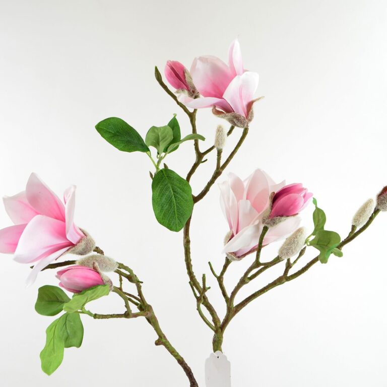 Magnolien-Zweig Kunstblume 96 cm