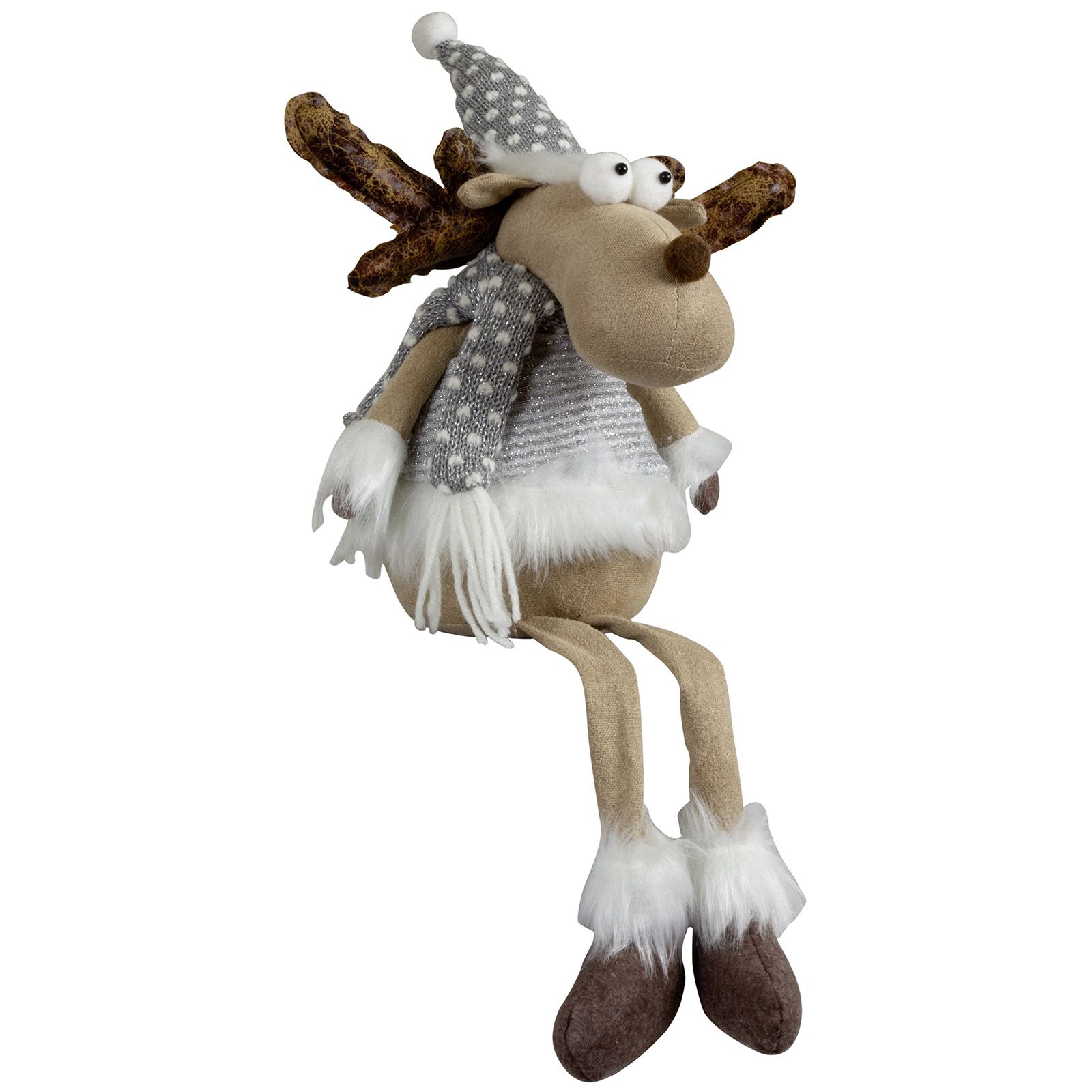 Elch Kantenhocker mit witzigem Blick 31 cm Elch Kantenhocker mit witzigem Blick 31 cm