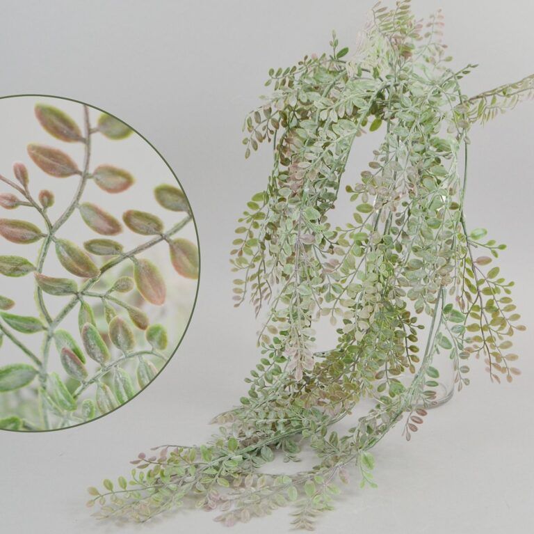 Pflanzen-Hänger Pfefferblatt 75 cm in Lila-Grün