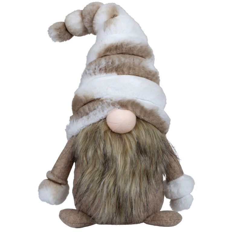 Wichtel "Schnützel" in Braun-Weiss 40 cm Wichtel "Schnützel" in Braun-Weiss 40 cm