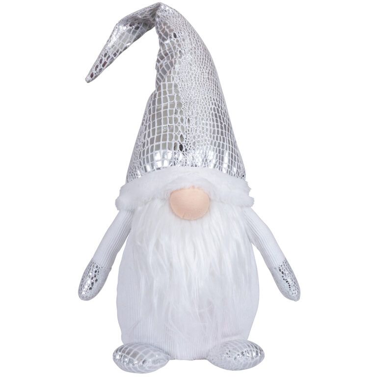 Wichtel "Goldi" in Weiss-Gold 61 cm