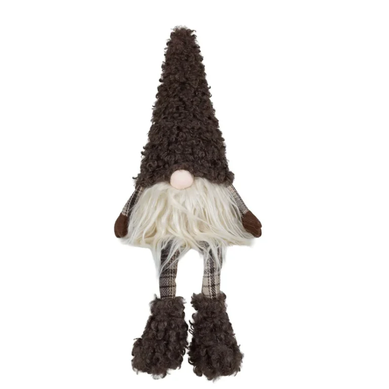 Wichtel Kantenhocker "Brownie" in Taupe 52 cm