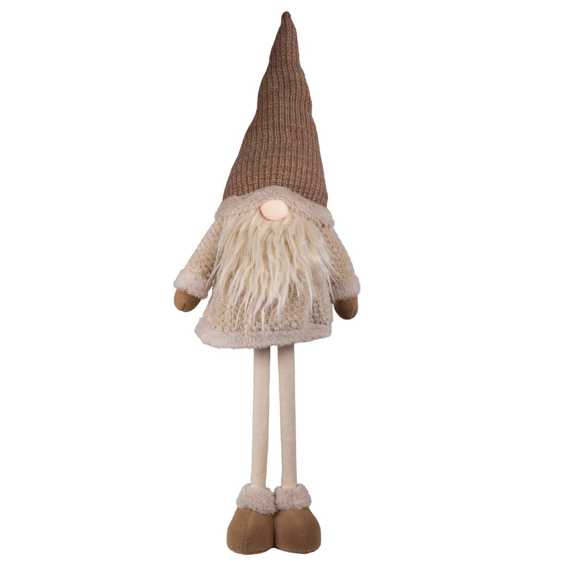 Wichtel "Zwirbel" in Beige mit ausziehbaren Teleskopbeinen 90 cm Wichtel "Zwirbel" in Beige mit ausziehbaren Teleskopbeinen 90 cm