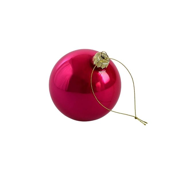 Glaskugel Christbaumkugel Pearly Pink in 3 Grössen