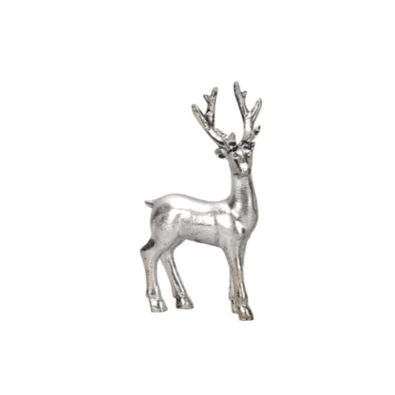 Hirsch Antiksilber 15 cm