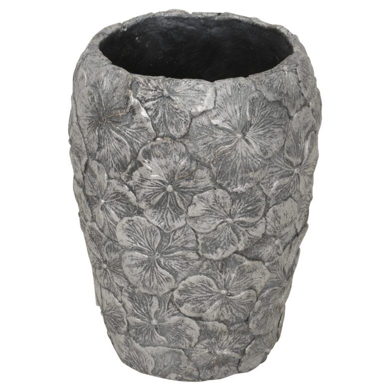 Vase Hortensie aus Zement 23 cm