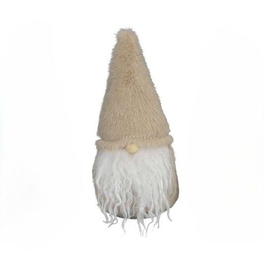 Wichtel "Know" in Taupe 14 cm