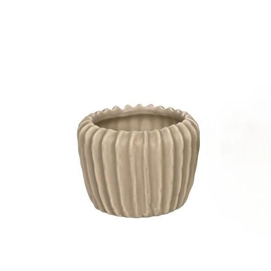 Blumentopf mini 6.5 cm in Offwithe
