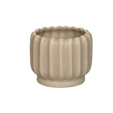Blumentopf mini 6.5 cm in Offwithe